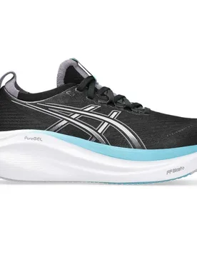 Gel-nimbus 27 Running Shoes Black / Dusk Violet UK 8 Women - Asics - FashionsVida