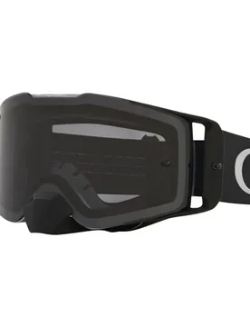 Goggles Occhiali Front Line Mx Tuff Blocks Black Gunmetal - Oakley - FashionsVida