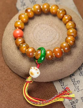 Tibetan-style camel single-loop bracelet DIY with Dzi , turquoise, aged jade-like material, bone beads for men and - Aliexpress - FashionsVida