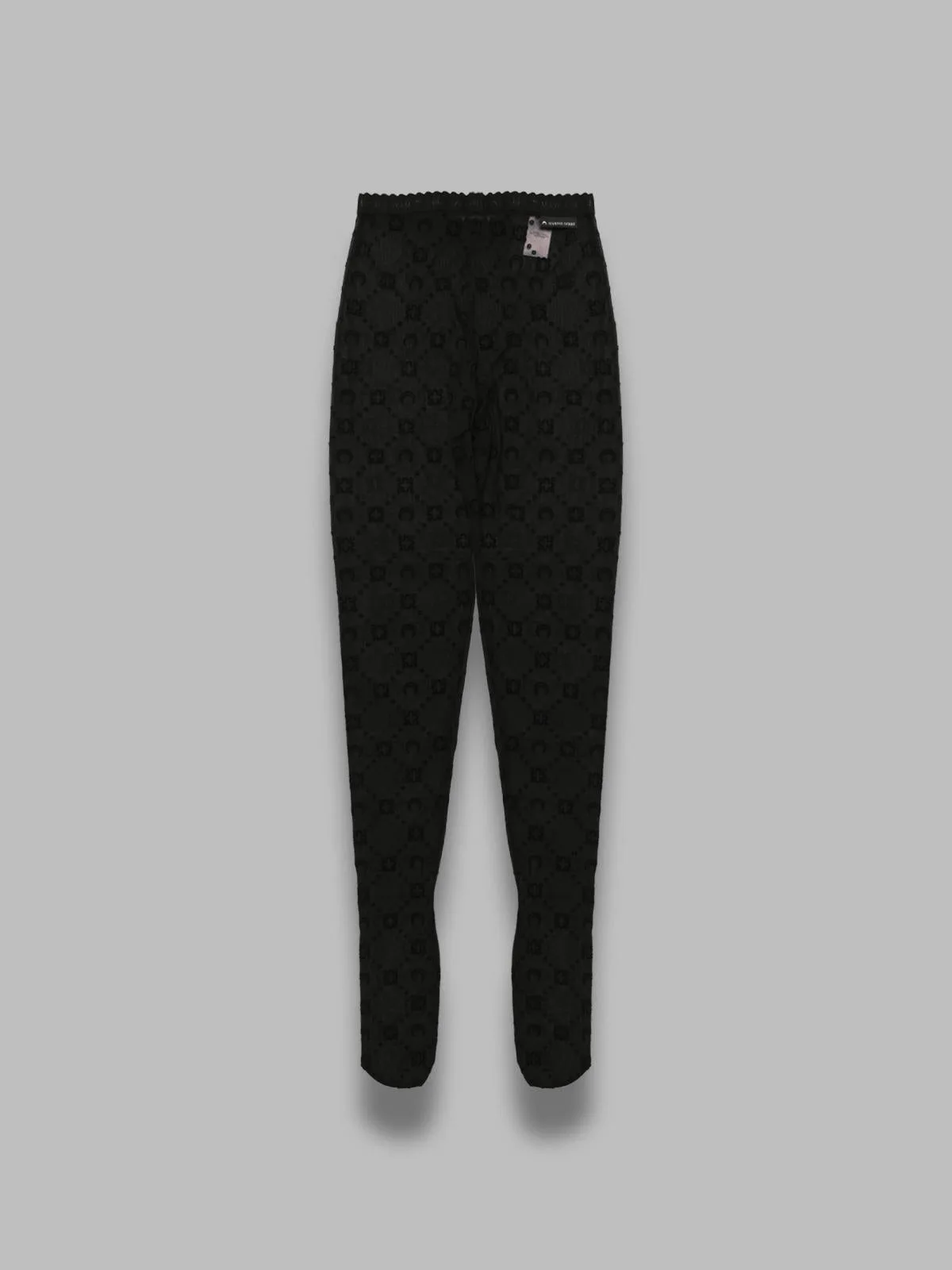 Moonogram mesh flock tights - Marine Serre - FashionsVida