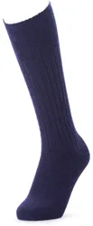 Extra Roomy Thermal Softhold® Seam‑free Knee High Socks - Navy - Size: L