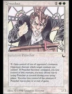 Preacher The Dark - Magic: The Gathering - FashionsVida