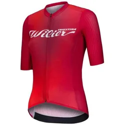 Maglia A Maniche Corte Aurora Cherry Red
