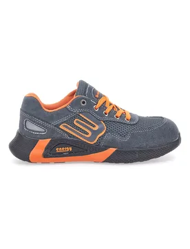 Antinfortunistiche grigio arancio in pelle Blue Star BS180 S1PS SR 40 - BLU STAR - FashionsVida