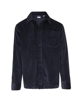 Overshirt blau XL Herren - Knowledge Cotton Apparel - FashionsVida