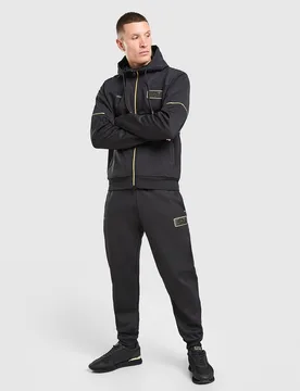 Mens Natural VENTUS7 Track Pants - Nero, nero nero Uomo taglia L - Emporio armani - FashionsVida