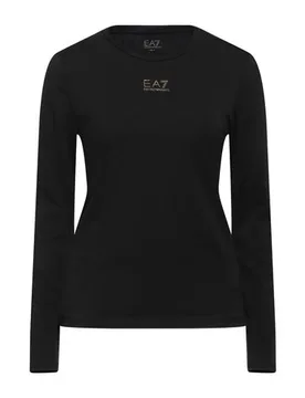 Camiseta Mujer Negro L,M,S,XL,XS,XXL,XXS Mujer - Ea7 - FashionsVida