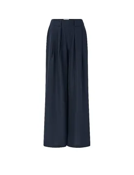 Pantalon Marlene bleu marine 38 - Richroyal - FashionsVida