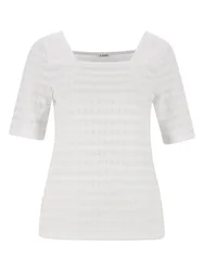 Carree-Shirt 1/2 Arm breite Rippe female