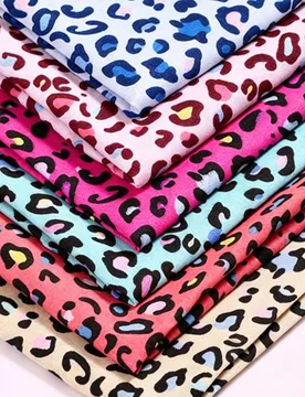 Pieza Tela de poliéster con estampado de leopardo, para ropa, mantel, bolso, material de costura DIY artesanal 150*200cm - Shein - FashionsVida