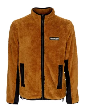 Orsetto Uomo High Pile Fleece Jacket Wheat Boot - Timberland - FashionsVida