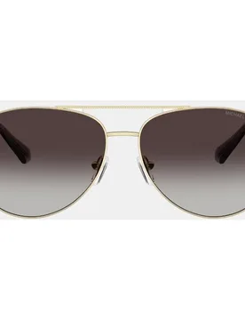 Gafas de sol MK1172 PERLEDO de mujer piloto en metal con lente degradada - Michael Kors - FashionsVida