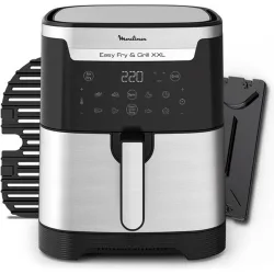 Freidora de Aire Easy Fry & Grill XXL, 8 Programas, 6.5L, Parrilla de Aluminio Fundido