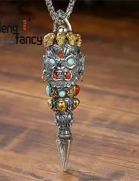 King Kong Peg Law Does Not Move Ming king Buddha Pendant Large Drop Magic Pestle National Wind Luxury Quality Fashion Jewelry - Aliexpress - FashionsVida