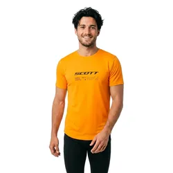 Maglietta A Maniche Corte Vertic Dri Gleam Orange