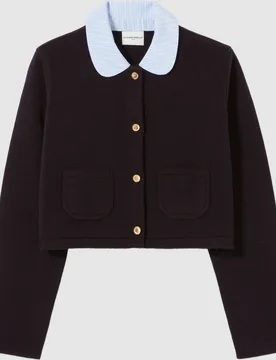 Cárdigan de mujer con cuello - CLAUDIE PIERLOT - FashionsVida