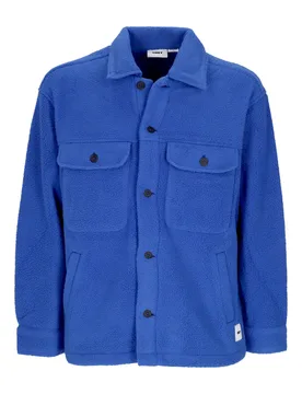 Camicia Imbottita Uomo Thompson Shirt Jacket Surf Blue - OBEY - FashionsVida