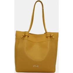 Bolso shopping piel chef combinado con leopardo
