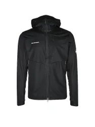 Giacca softshell da uomo Ultimate VII Hoodie nero S