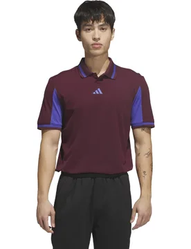Polo Beyond Vent Twist, bordeaux l - Adidas - FashionsVida
