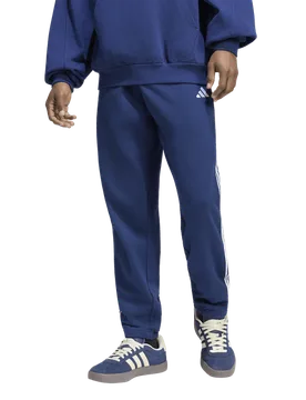 Stripes Men Pants - Blue - Size XXL - Cotton Jersey - Blue - Size: 2X-Large - Adidas - FashionsVida