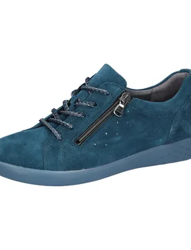 Damen Wildleder Halbschuhe Cloé blau 37 Damen - Waldläufer - FashionsVida
