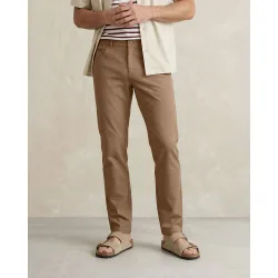 Pantalón cinco bolsillos de hombre corte regular en