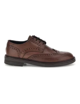 Scarpe stringate marroni in vera pelle 224 43 - PITTARELLO FOCUS - FashionsVida