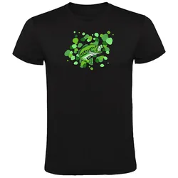Bass Camu Short Sleeve T-shirt Black XL Men
