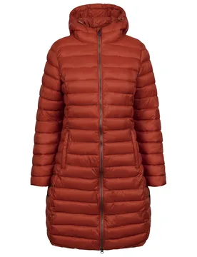 Womens/ladies Dorothea Padded Jacket (Burnt Sienna) - Orange - Size X-Small - Trespass - FashionsVida