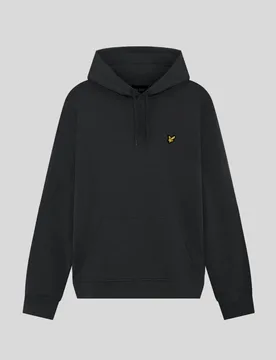Men's Everyday Loopback Cotton Hoodie Saddle - Lyle & Scott - FashionsVida
