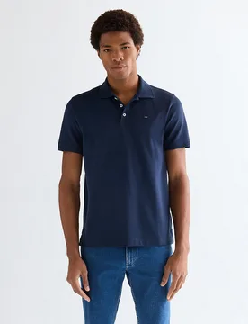 Polo de hombre de manga corte y corte regular - Wrangler - FashionsVida