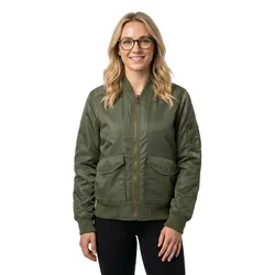 Brandit Veste Sherpa Olive S Femme