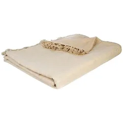 Wirfdecken Jeté De Lit Texturé Beige Einheitsgrösse