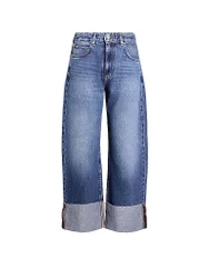 Jeans Wide Leg 26_THE LOOSE bleu marine 30/L32