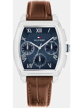 Reloj de hombre TH - Oxford 1710760 de piel marrón - Tommy Hilfiger - FashionsVida