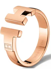 Womens 2700862b Ladies Ring - Rose Gold Stainless Steel - Size L