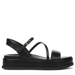 Women's Zayda Strappy Sandals in Black Size: 8 - Black - Size: 8