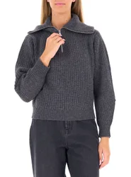 Maglione lana vergine GRIGIO SCURO L