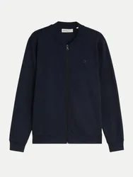 Sweat-Bomberjacke Blau L