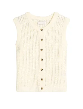 Marc O'Polo Gilet crema M - Marc O'Polo - FashionsVida