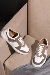 Trentham Mens Suede Leather Casual Trainers - - Size: 8