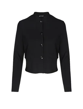 Jäckchen schwarz 46 Damen - NINETO9 - FashionsVida