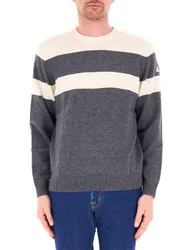 Maglione misto lana GRIGIO SCURO XL