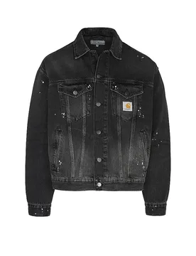 Jeansjacke HELSTON noir S - Carhartt - FashionsVida