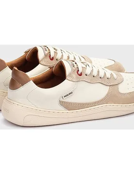 Zapatillas de piel barefoot unisex - Pikolinos - FashionsVida