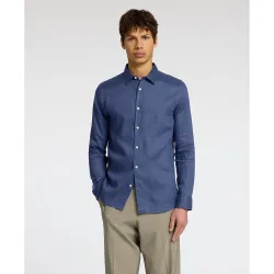 Camisa de hombre manga larga 100% lino