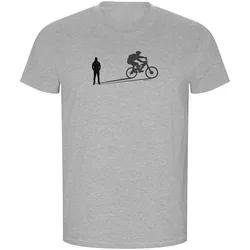 Maglietta A Maniche Corte Shadow Mtb Eco Heather Grey