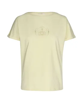Maglietta Yoga da Donna Eka Padma giallo XL - Spirit Of Om - FashionsVida