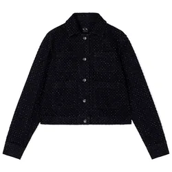 Exchange Giacca Xw001820_af18855 Black Denim / Black M
